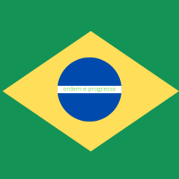 bandeira do Brasil feita no canva.